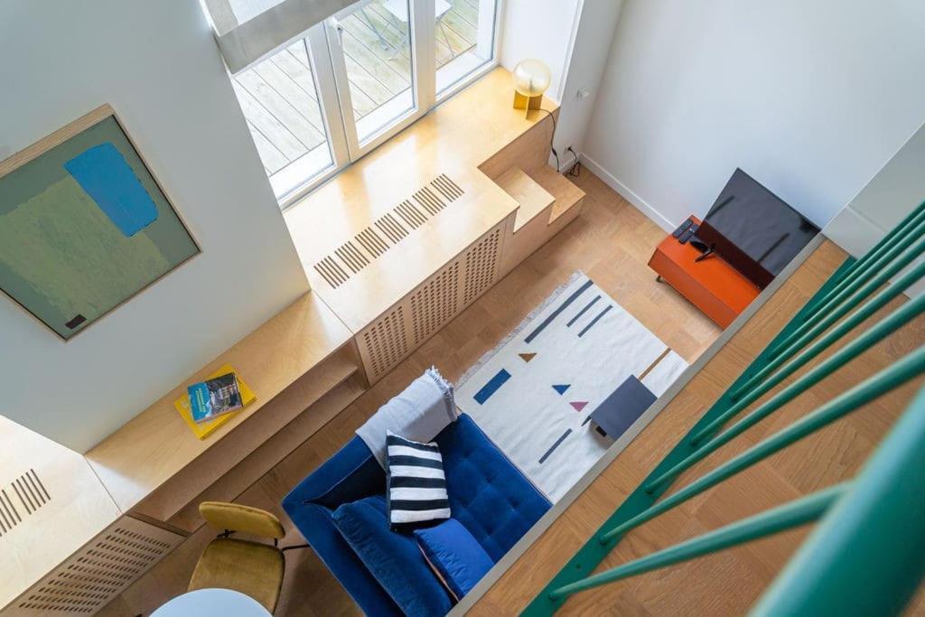 Ferienwohnung Designer Loft In The City Center Riga Exterior foto